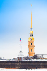 Peter and Paul fortress, Saint-Petersburg, Russia