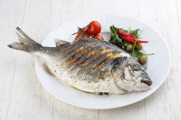 Grilled dorado