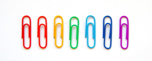 Color paperclips