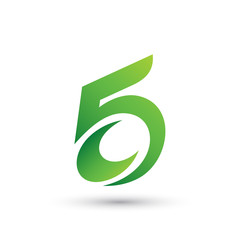Green Five Logo