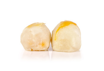 Asian Traditional Dessert close up on white background