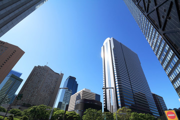 東京都庁周辺の風景
