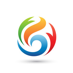 Global Energy Solar Oil Gas Logo