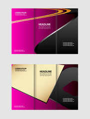 Brochure folder leaflet
