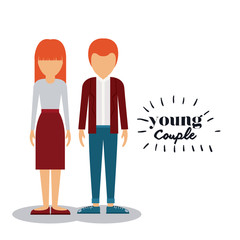 young couple design 