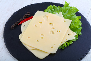 Sliced cheese