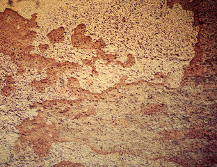 Brown grungy wall