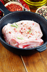 Pork rib chops