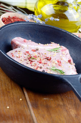 Pork rib chops