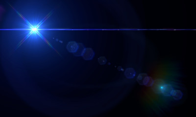 lens flare , space lens 