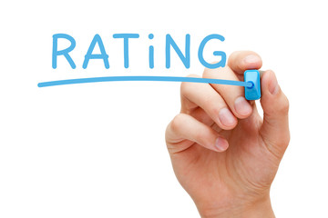 Rating Blue Marker