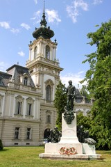 Fototapeta na wymiar Famous castle in Keszthely, Hungary, Europe..