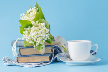 pile of book after reading on the table