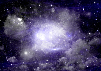 Obraz premium galaktyka w wolnej przestrzeni