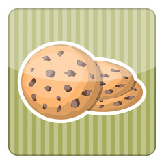 Biscuit colorful icon