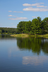 Fototapeta na wymiar Rock Cut State Park Landscape Illinois