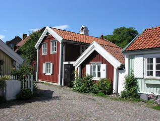 Fototapeta na wymiar Altstadt von Kalmar