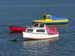 Boote vor Anker