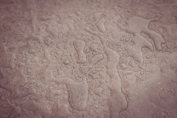 Water drops over stone texture background