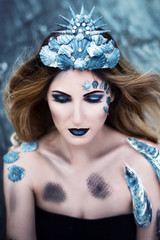 Nixe - Wassernixe - Meerjungfrau - Makeup