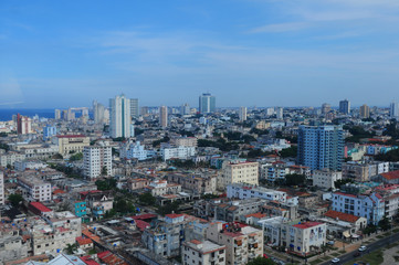 Fototapeta na wymiar Kuba: Havanna Skyline