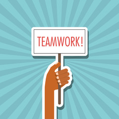 Illustration of help and support, editable vector