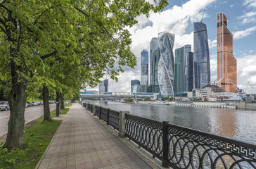 Business center Moscow-city.