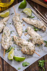 chicken with herbs for bbq