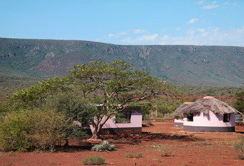 African village