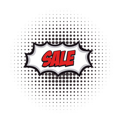 Sale comic expression