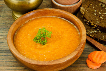 Carrot Cream Soup Diet Food