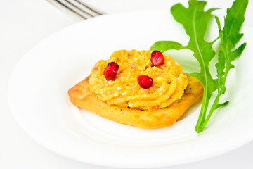 Forshmak: Herring with Butter, Carrots and Crackers