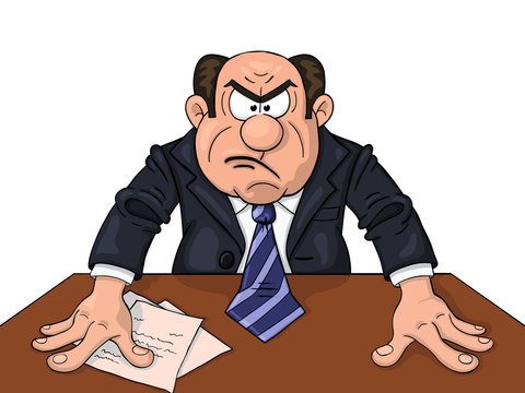 Angry Boss Cartoon Images – Browse 7,373 Stock Photos, Vectors, and Video |  Adobe Stock