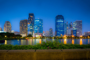 Fototapeta na wymiar Bangkok Cityscape Downtown Thailand. Bangkok cityscape. cityscape in central of bangkok.
