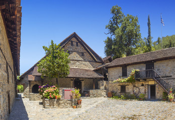 Monastery of St. John Lampadistis. Kalopanagiotis village. Cyprus