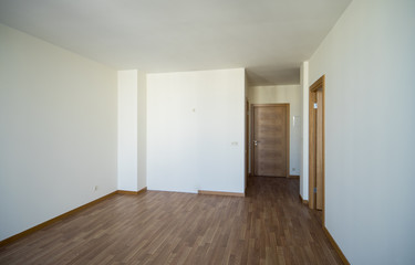 Apartment without finishing. New project. The new apartment hous