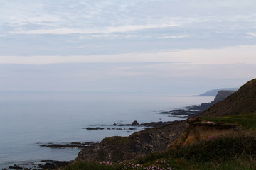 View from the coastal path between Widemouth Bay and Bude
