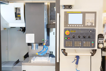 The image of a lathe