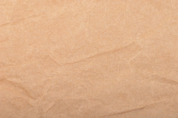 Wrinkled packaging paper background