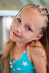 Obraz premium Little girl outdoors