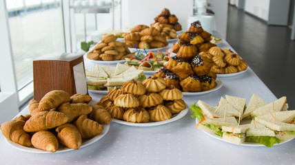Coffee break, catering a business conference