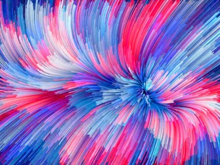 Tuinposter Elements of Color Vortex © agsandrew