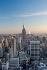 Fototapeten Views of Manhattan and south towards lower manhattan from midtow © Jorge Moro