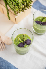 Spargel Suppe
