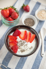 Joghurt mit Beeren 