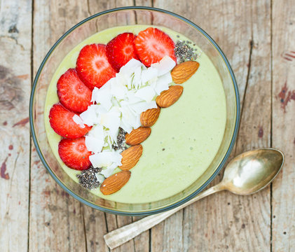 Smoothie Bowl Matcha Vegan