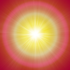 Obraz premium 光の放射