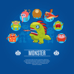 Monster Concept Icons