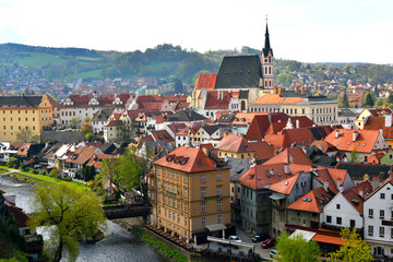 City of Cesky Krumlov, Czech Republic