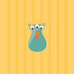 Cute monsters vector design illustration.